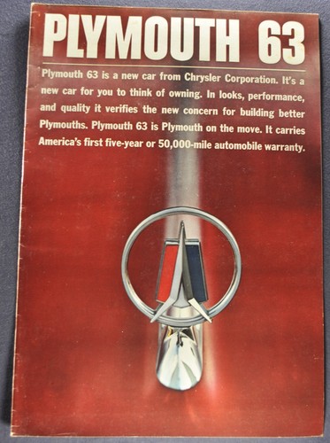 1963 plymouth large brochure - 1963,