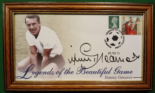 Fdc signed by jimmy - gb,