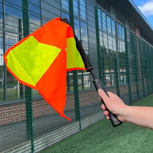 Referee flags checked pair - checked,