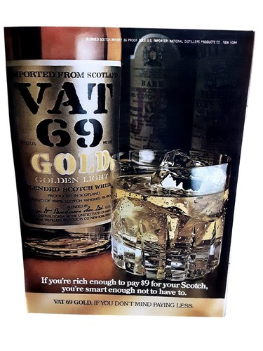 1978 vat gold blended - vat,