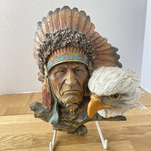 Detailed american indian with - detailed,