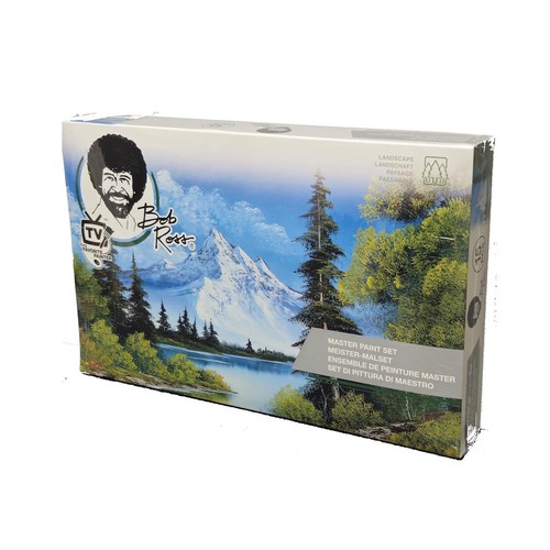 Bob ross painting set box - bob,