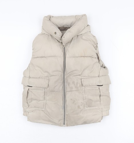 Zara girls beige puffer jacket - zara,