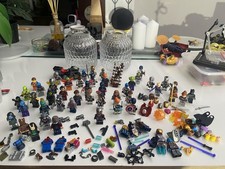 Marvel Lego Mini Figures With Accessories.50+ Bundle. Few None Marvel Characters