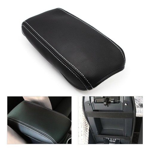 Console armrest cover leather - armrest,