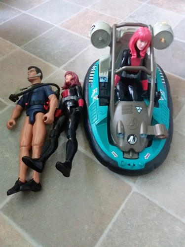 Action man hovercraft toy set - hovercraft,