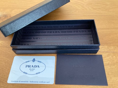 Prada glasses box outer black - prada,