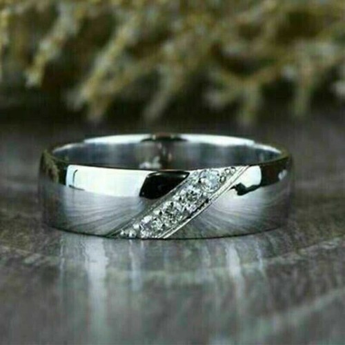 14k white gold over - 0.20, ct