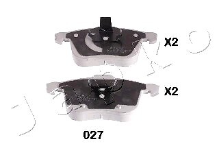 50027 japko brake pad - japko, set