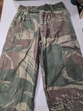 Rhodesian Army Brushstroke Pattern Camo Combat Trousers