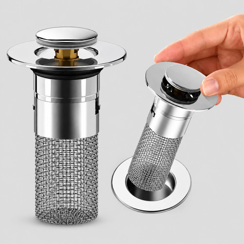 Bathroom sink drain stopper - bathroom,