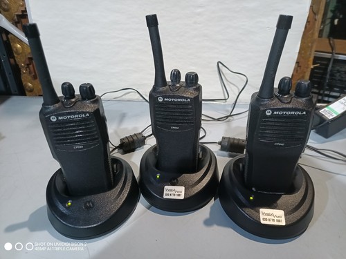 Motorola cp040 walkie - 3x,