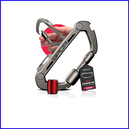 Lightweight titanium carabiner - lightweight,