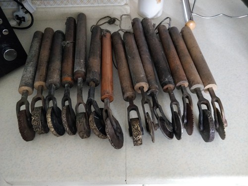 Leather embossing wheels - leather,
