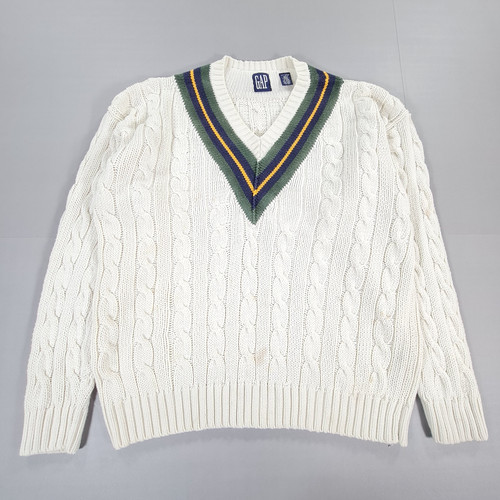 Gap mens jumper white large - mens,