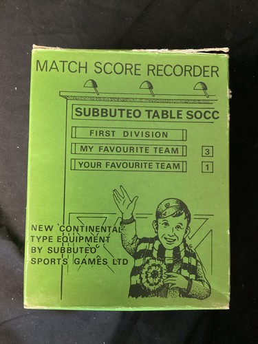 Subbuteo set 1960s boxed - set,