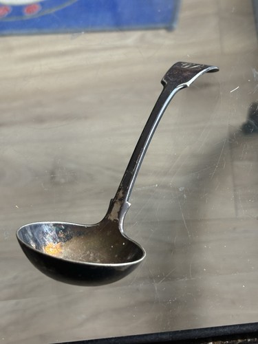 Antique silver sauce/gravy