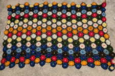 Vintage Handmade Crochet Daisy