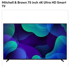 Mitchell & brown 75 inch TV