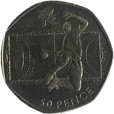 Olympic Handball 2011 50p