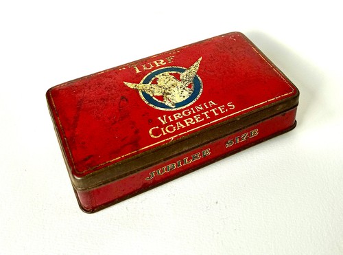 Turf virgina cigarettes tin - virgina,
