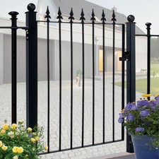 Black Wrought Iron Pedestrian