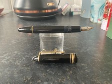 Vintage MONT BLANC MEISTERSTUCK 146 Fountain Pen with Mont Blanc 14k  Gold Nib