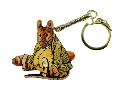 Beatrix potter keyring - beatrix,