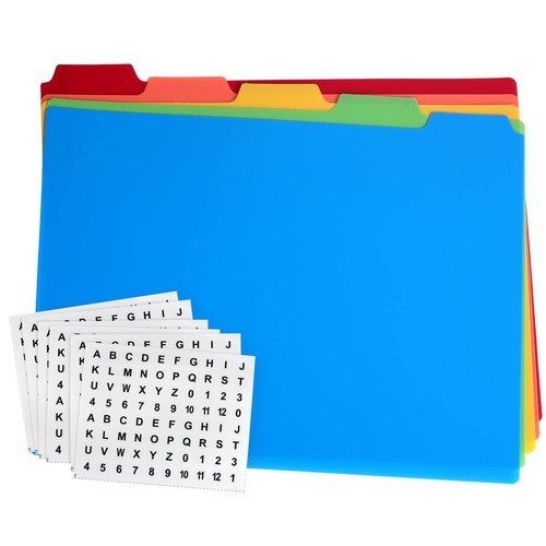 Pieces top tab file - tab, guides