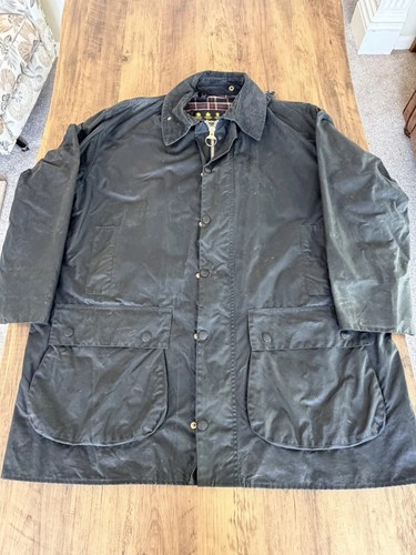 Barbour a205 border wax jacket - border,