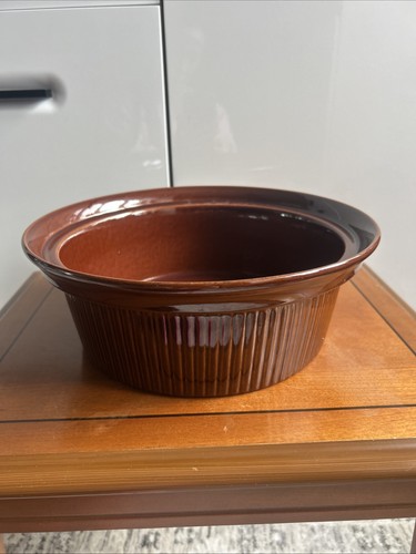 Vintage denmead pottery ribbed - pottery,