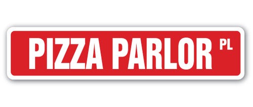 Pizza parlor street - parlor,