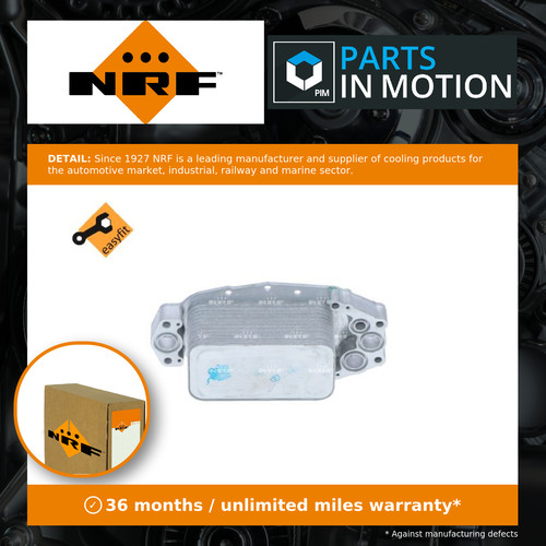 Oil cooler fits - fits, range