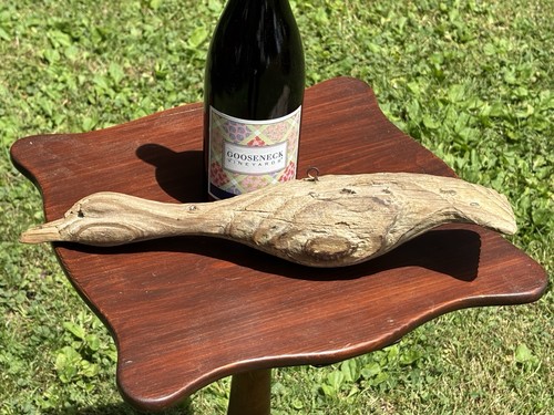 Antique hanging wood - wood, duck