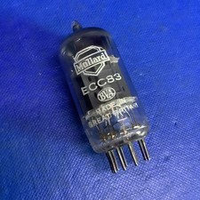 Mullard ECC83 Valve Tube Halo Getter Valve Tube - Tested And Working