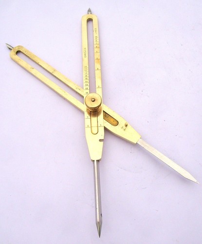 Brass proportional divider - proportional,