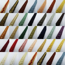31 COLOUR 15mm Chain Gimp Braid Trim Upholstery Chair Costume BUY 1 2 4m+    196