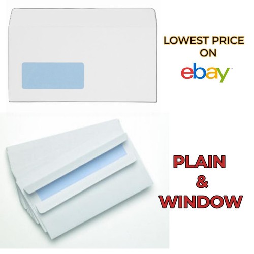 Envelopes white self seal - envelopes,
