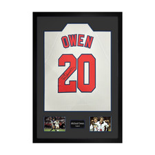Michael Owen Signed England