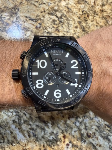 Nixon chrono black - 51-30,