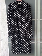 M&S Ladies Black &White Spotty