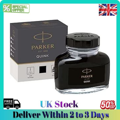 Parker quink 57ml black - quink,