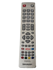 Genuine Sharp SHWRMC0115 LED / LCD Tv Remote Control SHW/RMC/0115
