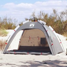 Beach Tent 2-Person Grey Quick