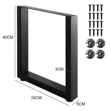 2x Industrial Black Metal