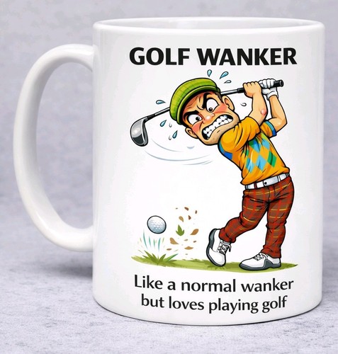 Funny golf mug - funny,