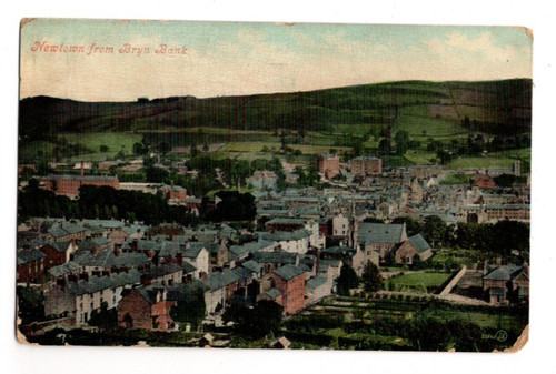 Newtown from bryn bank - from,