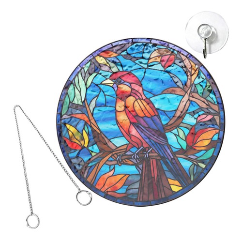 Colorful acrylic stained glass - acrylic,