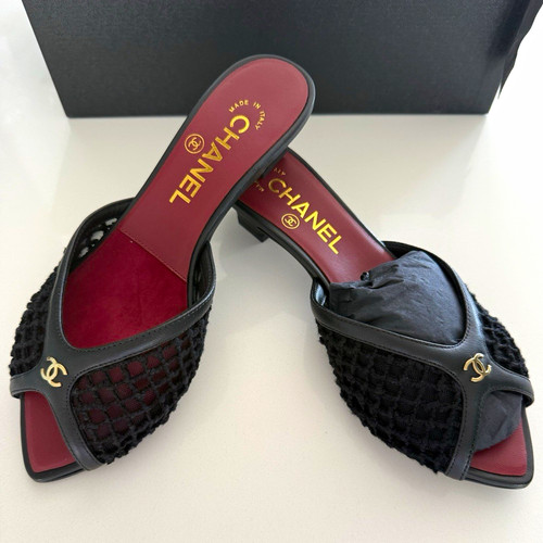 New chanel black - chanel, leather