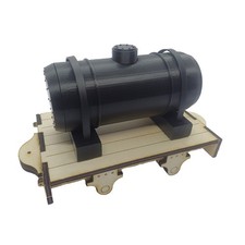 Flat Wagon with Oil Tank –